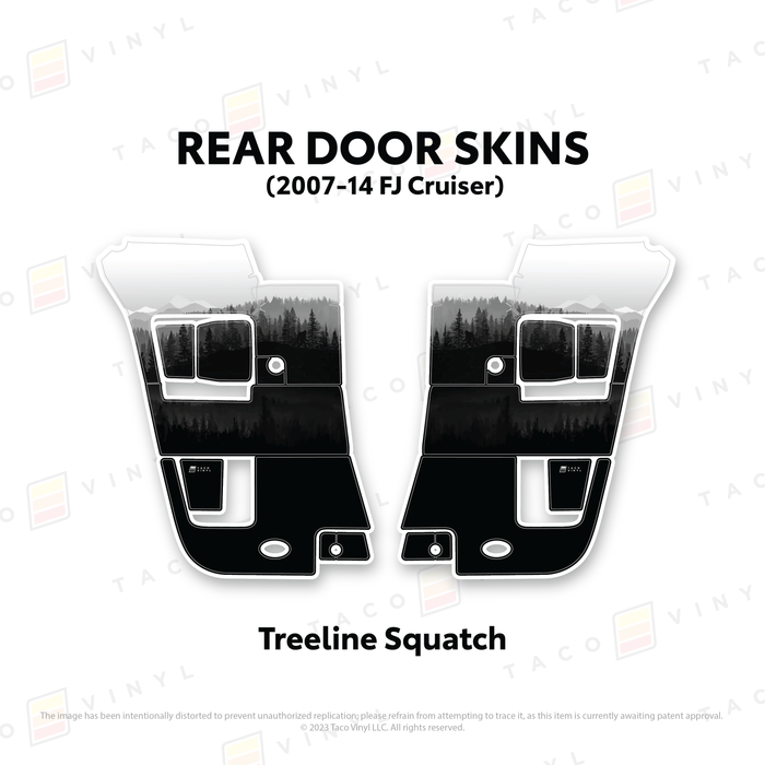 FJ Cruiser Door Skins