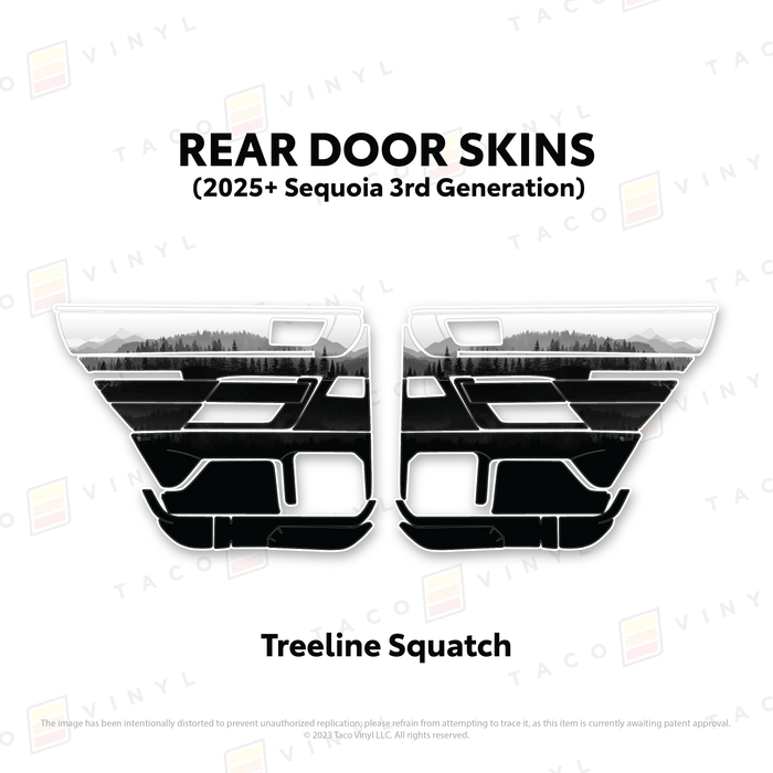 2023+ Sequoia Door Skins