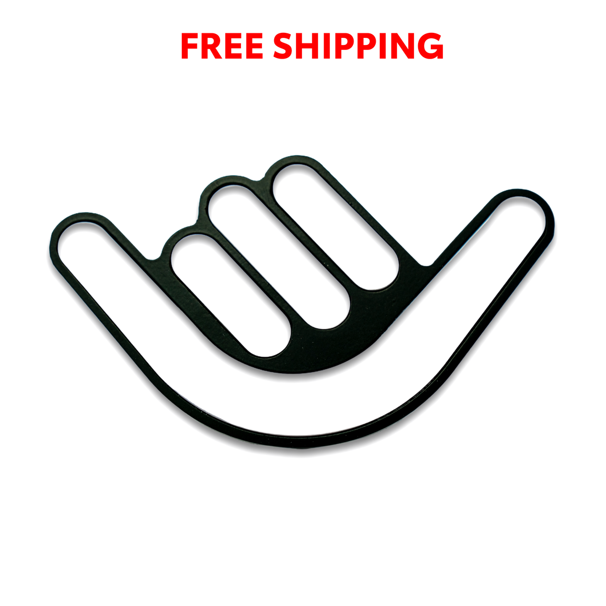 Stylish Shaka Grille Badge by Taco Vinyl
