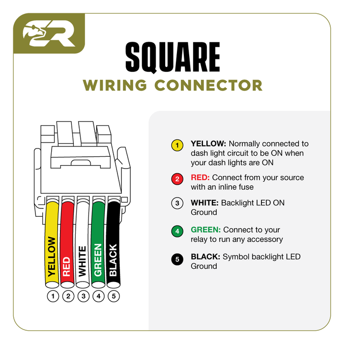 Toyota OEM Square Style "AIR COMPRESSOR" Switch