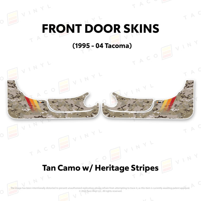 1995-04 Tacoma Door Skins (Lower Section)