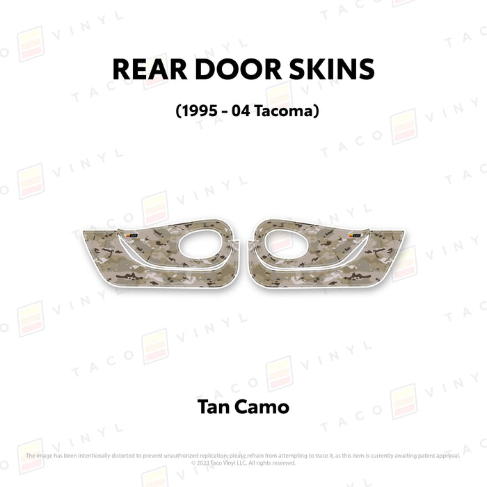 1995-04 Tacoma Door Skins (Lower Section)