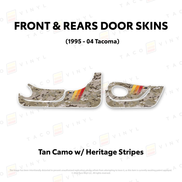 1995-04 Tacoma Door Skins (Lower Section)