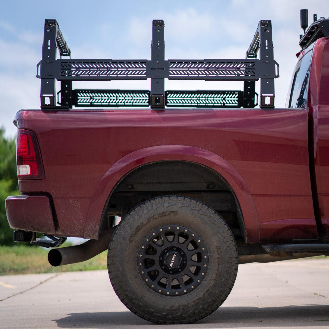 VARIABLE HEIGHT TRUSS BED RACK — Taco Vinyl