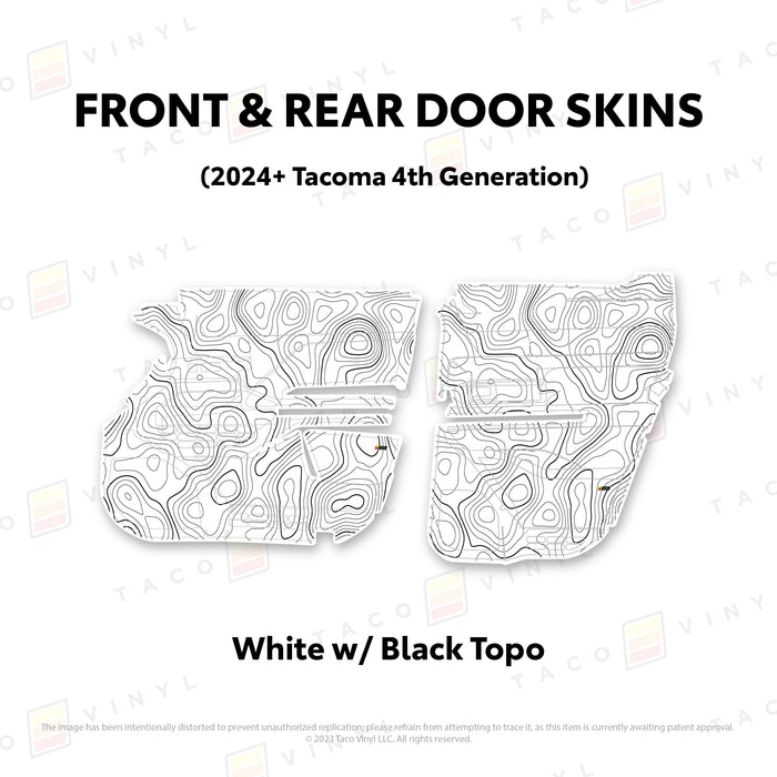 2024+ Tacoma Door Skins