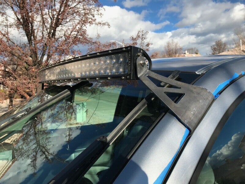 2007-2020 Toyota Tundra 52" Curved LED Light Bar Roof Brackets/Combo - Cali Raised LED