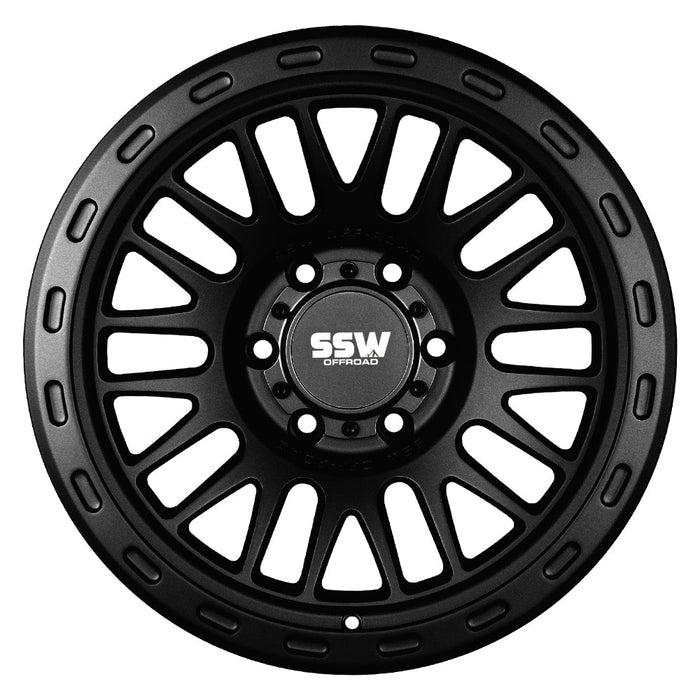 GRIFFON / MATTE BLACK / 17X9.0 -25