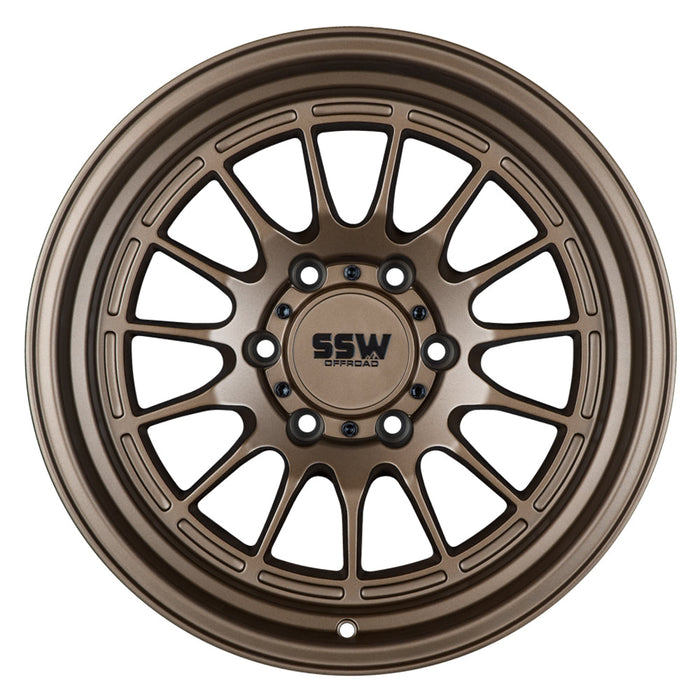 DAKAR / MATTE BRONZE / 17X9.0 -25