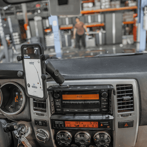 TEQ Customs Interior 2003-2009 4Runner Dash Accessory Mount (DAM) / Phone Mount