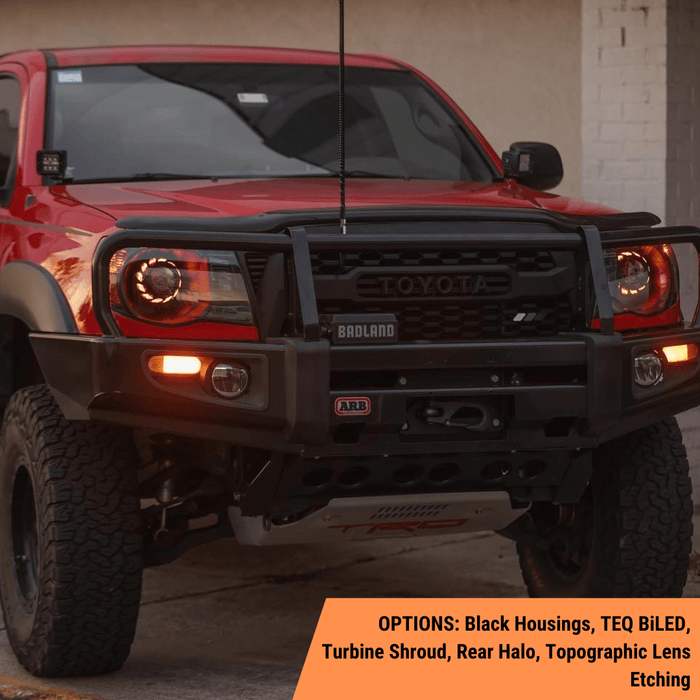 Alpharex For 2005-2015 Toyota Tacoma LUXX LED Tail Lights Lamps Black Alpharex For 2005-2015 Toyota Tacoma LUXX LED Tail Lights Lamps Black