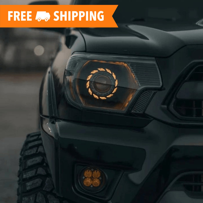 TEQ Customs LLC Headlights Turbine Edition Headlights / 12-15 Tacoma