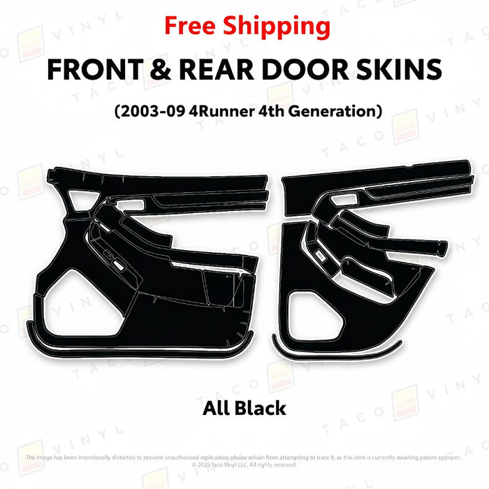 2003-2009 4Runner Door Skins