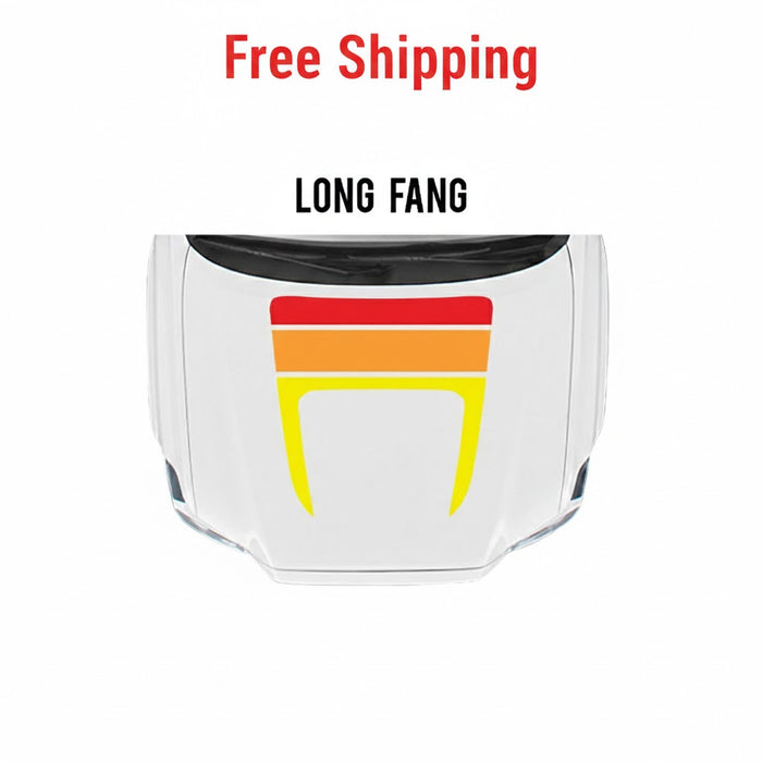 2016-23 Tacoma Sport/Pro Checkered Hood Stamp