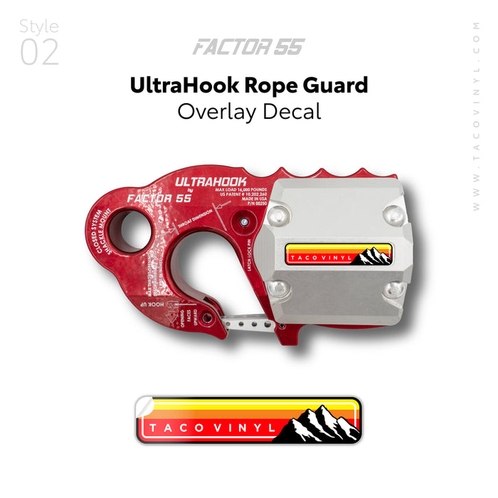 UltraHook Rope Guard Decal Inserts