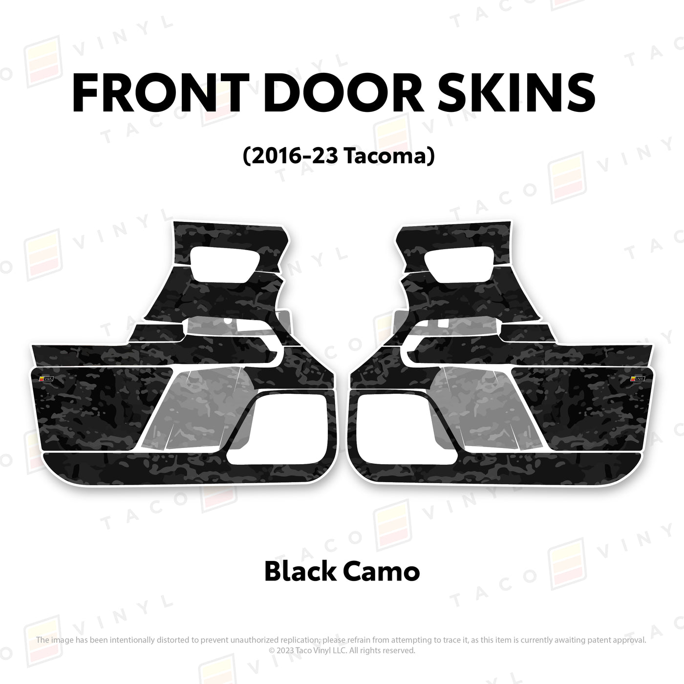 Door Skins for 20162023 Toyota — Taco Vinyl