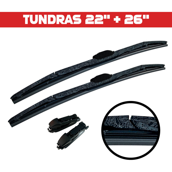 2007+ Toyota Tundra - MT86 Topographic Wiper Blade Set