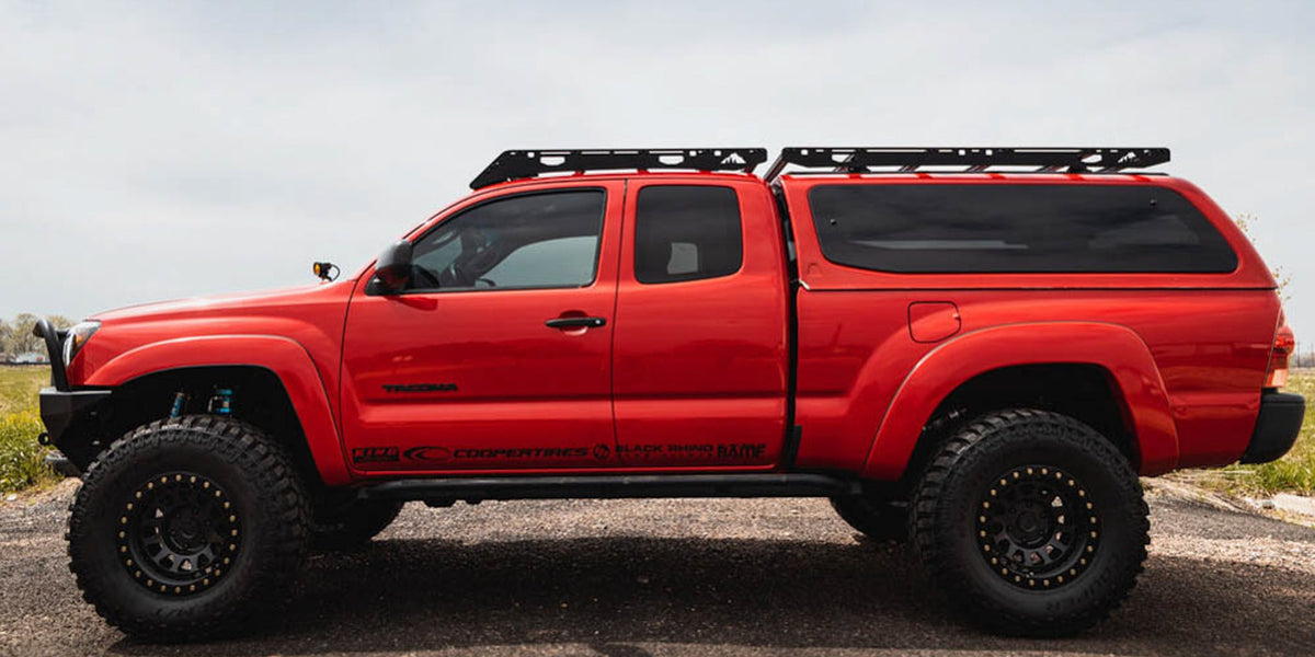 Access Cab Tacoma Roof Rack 2005 2023 Tacoma Sherpa Equipment Co. Taco Vinyl