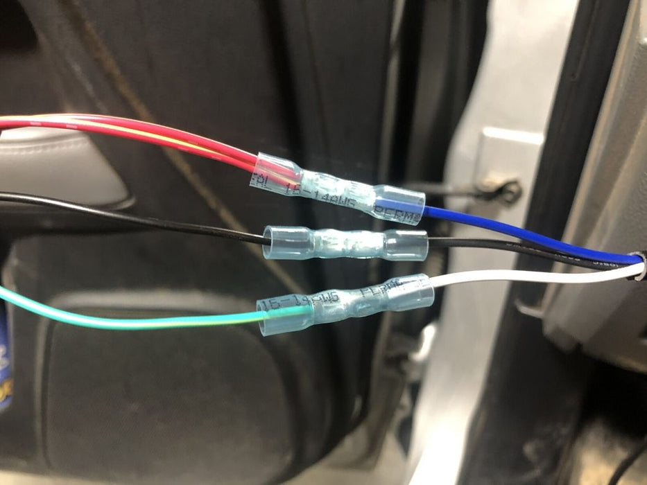 Wire colors connected - Toyota OEM style off-road lights switch - Cali Raised LED