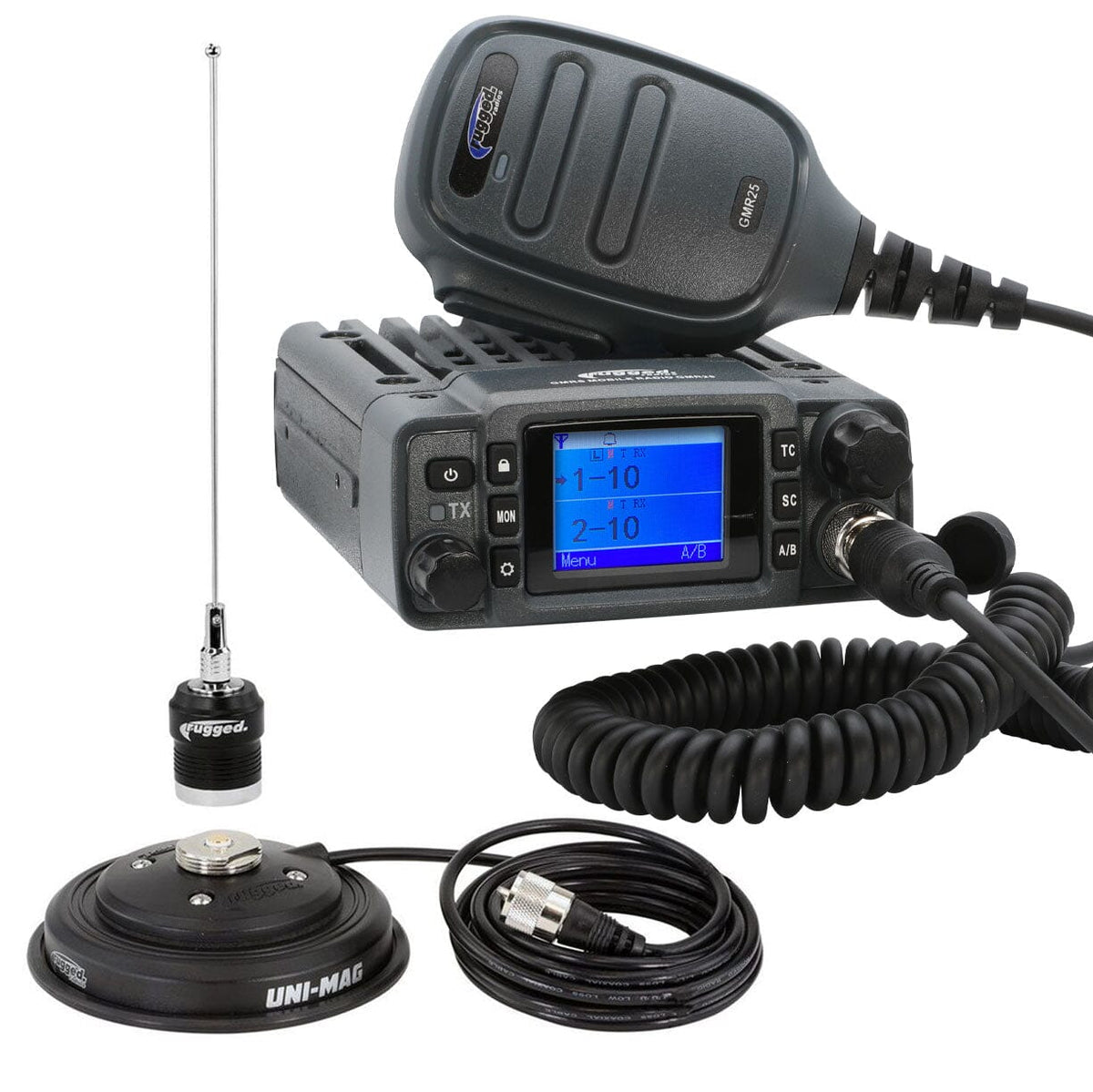 Rugged Radios UNI-MAG Universal NMO or Magnetic Antenna Mount